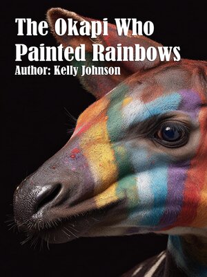 cover image of The Okapi Who Painted Rainbows